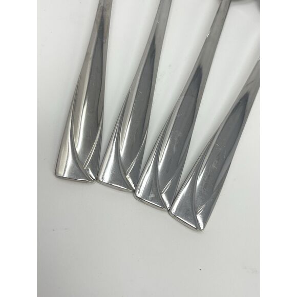 Lenox MIDDLETON Stainless 18/10 Glossy Dinner Spoons 7.5” Set Of 4 Replacements - Picture 3 of 5